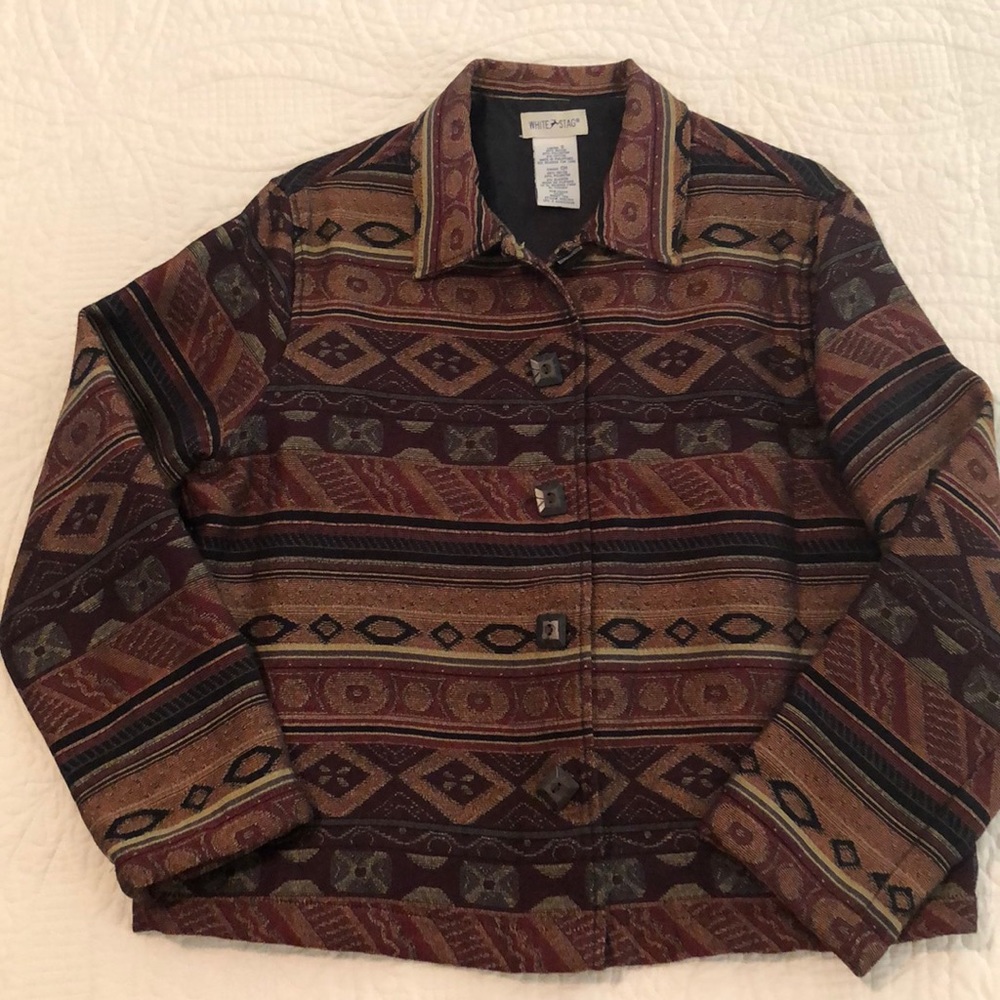 Ladies vintage White Stag Jacket.